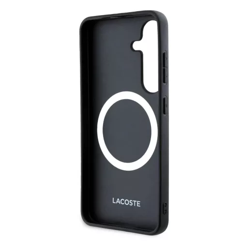  Samsung Galaxy S25 Zöld Lacoste Iconic Petit Pique Szövött Logós -3666339419707 6 kép