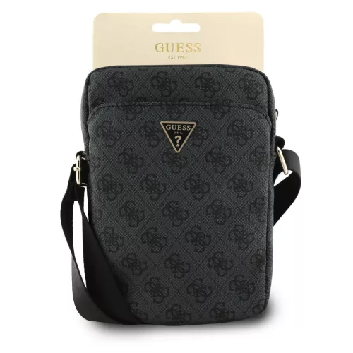 Guess PU 4G Háromszög Logós Válltáska 8" Fekete-3666339422622 4 kép