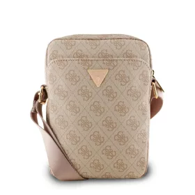 Guess PU 4G Triangle Logo Kézitáska 8" Rózsaszín