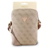 Guess PU 4G Triangle Logo Kézitáska 8" Rózsaszín-3666339422660 4 kép