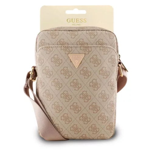 Guess PU 4G Triangle Logo Kézitáska 8" Rózsaszín-3666339422660 4 kép