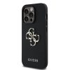 Guess PU Grained 4G Metal Logo tok iPhone 14 Pro fekete-3666339424473 1 kép