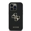 Guess PU Grained 4G Metal Logo tok iPhone 14 Pro fekete-3666339424473 2 kép