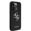 Guess PU Grained 4G Metal Logo tok iPhone 14 Pro fekete-3666339424473 3 kép