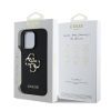 Guess PU Grained 4G Metal Logo tok iPhone 14 Pro fekete-3666339424473 6 kép