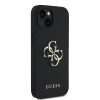Guess PU Grained 4G Fém Logós tok iPhone 15-höz Fekete-3666339424497 3 kép
