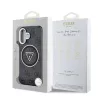  iPhone 16 Fekete Guess IML 4G Glitter és Triangle Logo MagSafe tok-3666339430061 7 kép