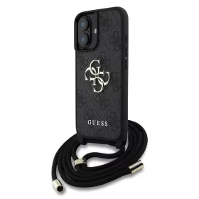  iPhone 16 Guess PU 4G Metal Logo Crossbody Strap tok