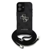  iPhone 16 Guess PU 4G Metal Logo Crossbody Strap tok-3666339434267 2 kép