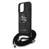  iPhone 16 Guess PU 4G Metal Logo Crossbody Strap tok-3666339434267 4 kép
