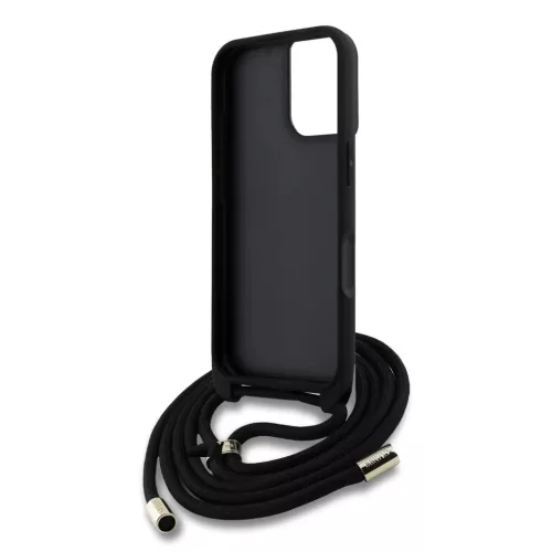  iPhone 16 Guess PU 4G Metal Logo Crossbody Strap tok-3666339434267 5 kép