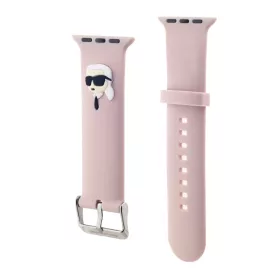Karl Lagerfeld Karl Head NFT óraszíj Apple Watch 42/44/45/46/49 Pink-3666339448721 2 kép