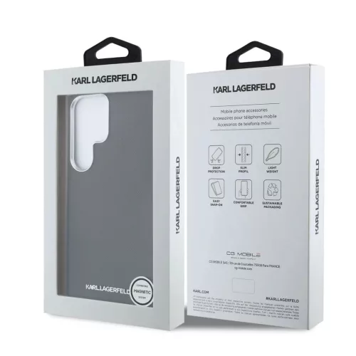 Samsung Galaxy S25 Ultra Karl Lagerfeld PU Saffiano Metal Logo és Ker-3666339450250 7 kép