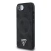  iPhone 16e fekete Guess PU 4G Strass Triangle Metal Logo tok-3666339452810 2 kép