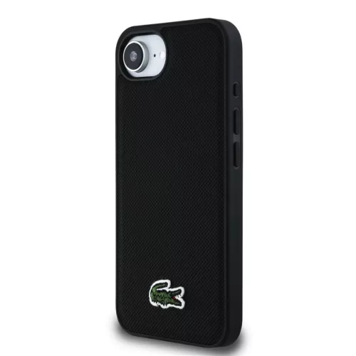  iPhone 16e/17e Fekete Lacoste Iconic Petit Pique Woven Logo MagSafe t-3666339452841 2 kép
