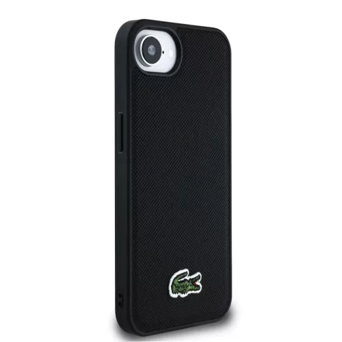  iPhone 16e/17e Fekete Lacoste Iconic Petit Pique Woven Logo MagSafe t-3666339452841 4 kép