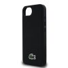 Lacoste Iconic Petit Pique Woven Logo MagSafe tok iPhone 16e Black tok-3666339452841 4 kép