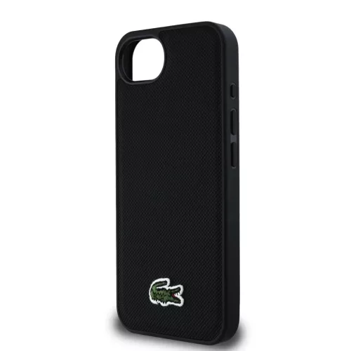  iPhone 16e/17e Fekete Lacoste Iconic Petit Pique Woven Logo MagSafe t-3666339452841 5 kép