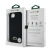 Lacoste Iconic Petit Pique Woven Logo MagSafe tok iPhone 16e Black tok-3666339452841 6 kép