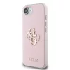  iPhone 16e/17e Rózsaszín Guess PU Grained 4G Fém Logós tok-3666339453282 2 kép