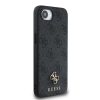iPhone 16e Guess PU 4G Small Metal Logo MagSafe Szürke tok-3666339453374 3 kép
