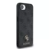  iPhone 16e/17e Guess PU 4G Small Metal Logo MagSafe Szürke tok-3666339453374 4 kép