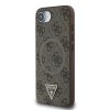 iPhone 16e Guess PU 4G Strass Triangle Metal Logo tok barna-3666339453428 2 kép