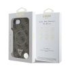 iPhone 16e Guess PU 4G Strass Triangle Metal Logo tok barna-3666339453428 7 kép