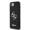 iPhone 16e Guess PU Fixed Glitter 4G Metal Logo tok fekete-3666339453435 1 kép