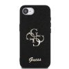 iPhone 16e Guess PU Fixed Glitter 4G Metal Logo tok fekete-3666339453435 2 kép