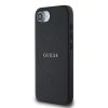 iPhone 16e Guess PU Szemcsés Klasszikus Logó MagSafe tok Fekete-3666339453565 1 kép