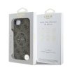 iPhone 16e Guess PU Bőr 4G Színes Gyűrű MagSafe tok Barna-3666339453596 6 kép