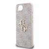 iPhone 16e Guess PU 4G Fém Logó Rózsaszín tok-3666339453640 4 kép