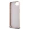 iPhone 16e Guess PU 4G Fém Logó Rózsaszín tok-3666339453640 5 kép