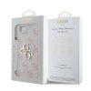 iPhone 16e Guess PU 4G Fém Logó Rózsaszín tok-3666339453640 6 kép