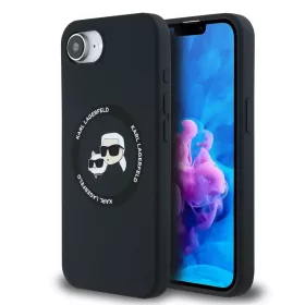    iPhone 16e/17e Karl Lagerfeld Liquid Silicone K&CH Heads MagSafe tok