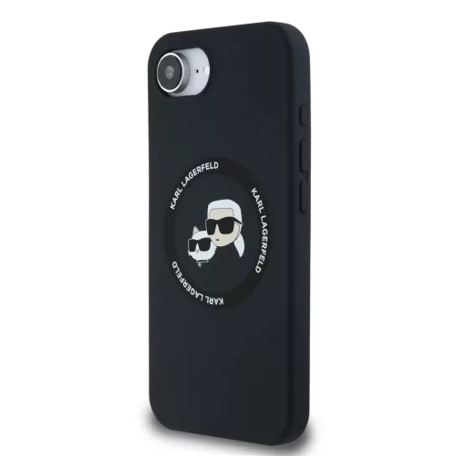 iPhone 16e Karl Lagerfeld Liquid Silicone K&CH Heads MagSafe tok-3666339453688 2 kép