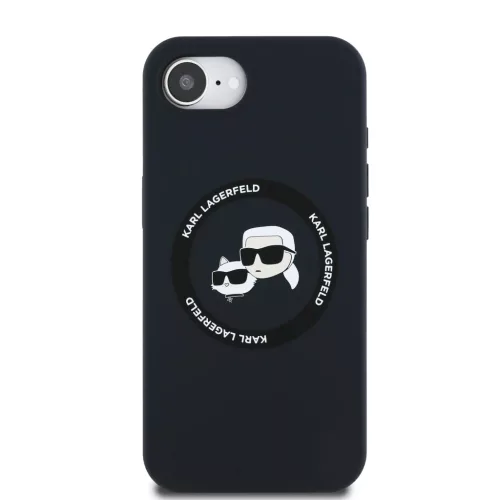  iPhone 16e Karl Lagerfeld Liquid Silicone K&CH Heads MagSafe tok-3666339453688 3 kép