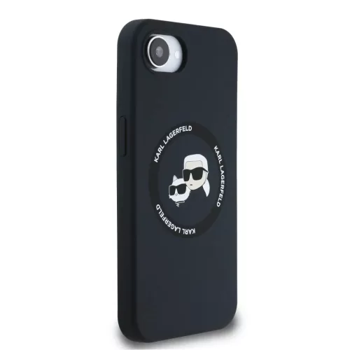  iPhone 16e Karl Lagerfeld Liquid Silicone K&CH Heads MagSafe tok-3666339453688 4 kép