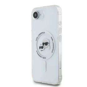  iPhone 16e/17e Karl Lagerfeld IML K&CH Heads Metal Frame MagSafe tok -3666339453701 2 kép