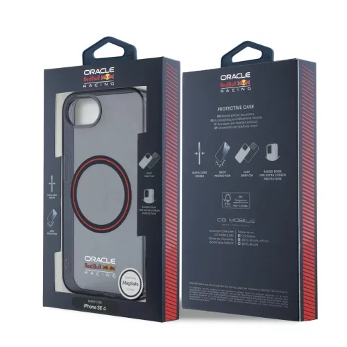 Red Bull PC/TPU Piros Gyűrű MagSafe tok iPhone 16e sötétkék-3666339453817 7 kép