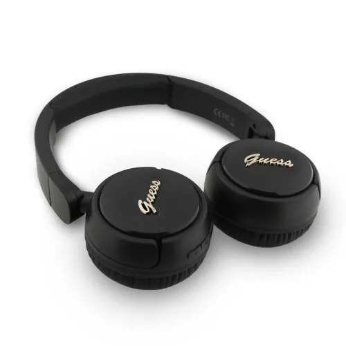 Guess Script Metal Logo Vezeték nélküli Fejhallgató Fekete-3666339454920 2 kép