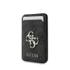 Guess 4G Metal Logo MagSafe Kártyatartó Állvány Fekete-3666339455026 2 kép