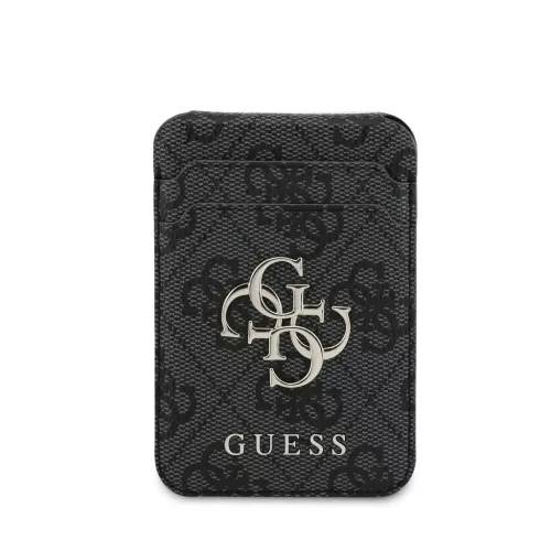 Guess 4G Metal Logo MagSafe Kártyatartó Állvány Fekete-3666339455026 3 kép