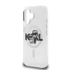  iPhone 16 Karl Lagerfeld IML Glitter Karl and Choupette Sketch MagSaf-3666339460969 5 kép