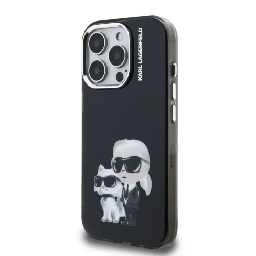  Apple iPhone 15 Pro Max fekete Karl Lagerfeld IML Aquarelle Karl és -3666339464738 2 kép