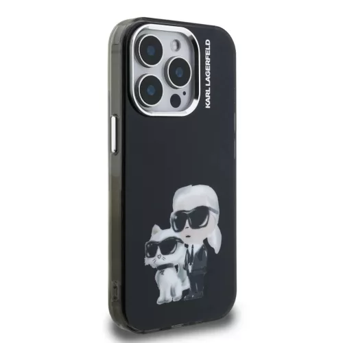  Apple iPhone 15 Pro Max fekete Karl Lagerfeld IML Aquarelle Karl és -3666339464738 4 kép