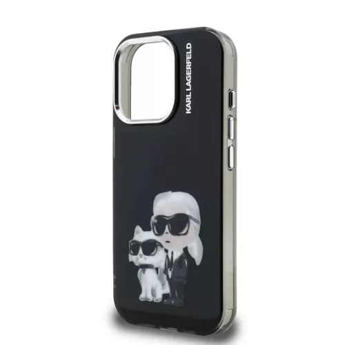  Apple iPhone 15 Pro Max fekete Karl Lagerfeld IML Aquarelle Karl és -3666339464738 5 kép