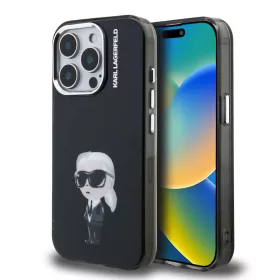    iPhone 15 Pro Max fekete Karl Lagerfeld IML Aquarelle Karl tok