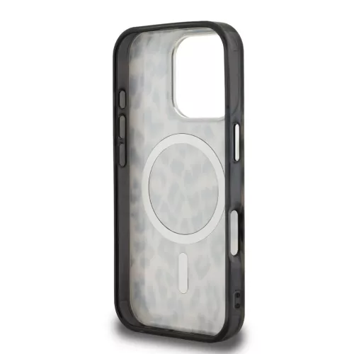  iPhone 16 Pro Max Barna Karl Lagerfeld IML Leopárd MagSafe tok-3666339465674 6 kép